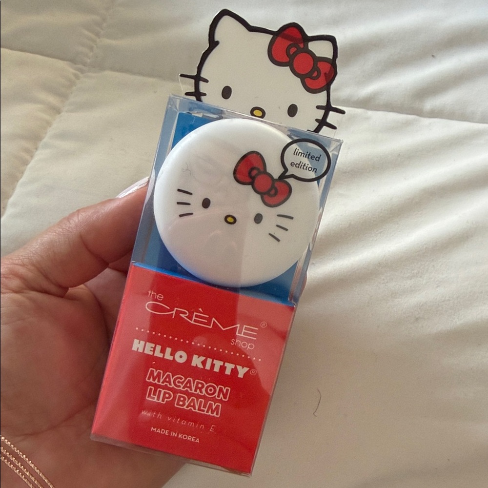 Hello Kitty Macaron Lip Balm by - the Crem
